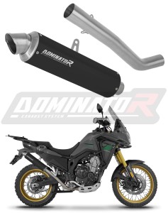 Rieju Aventura 500 2023 - 2026 Avgas Ljuddämpare GPF SVART + dB killer