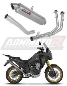 Rieju Aventura 500 2023 - 2026 Komplett avgassystem Ljuddämpare GPF + dB killer