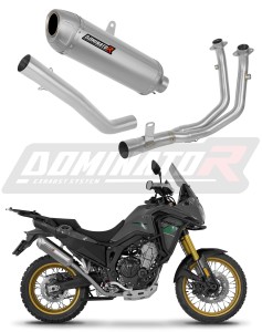 Rieju Aventura 500 2023 - 2026 Komplett avgassystem Ljuddämpare S6 + dB killer