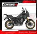 kompletny układ wydechowy z tłumikiem DOMINATOR Full System GPF CZARNY pasujący do motocykla Rieju Aventura 500 2023 - 2026 5