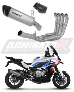 BMW S1000XR 2020 - 2026 Komplett avgassystem Ljuddämpare Titan HP6 + dB killer