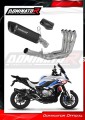 complete exhaust system with muffler DOMINATOR Full System HP6 BLACK fits the motorcycle BMW S1000XR 2020   2026 2