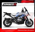 complete exhaust system with muffler DOMINATOR Full System HP6 BLACK EX fits the motorcycle BMW S1000XR 2020   2026 5