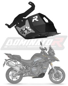 QJMOTOR SRT 900 S / SX 2025 - 2026 Aluminium 4mm Motorskydd hasplåt