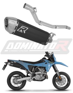 Suzuki DR-Z4SM / DR-Z4S 2025 - 2026 Avgas Ljuddämpare S6 SVART + dB killer