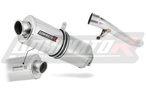 wydech tłumik DOMINATOR Homologowany Owalny pasujący do motocykla GSX 1200 INAZUMA 1999 - 2000 2