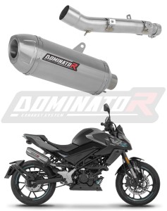 CF MOTO 125 NK 2025 - 2026 Avgas Ljuddämpare S3 + dB killer