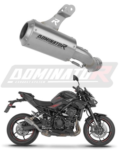 avgassystem ljuddämpare DOMINATOR GPS passar till Kawasaki Z900 2025 2026