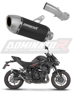 Kawasaki Z900 2025 - 2026 Avgas Ljuddämpare S6 SVART + dB killer