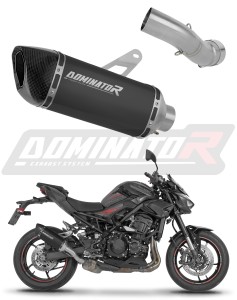 Kawasaki Z900 2025 - 2026 Avgas Ljuddämpare HP6 SVART + dB killer