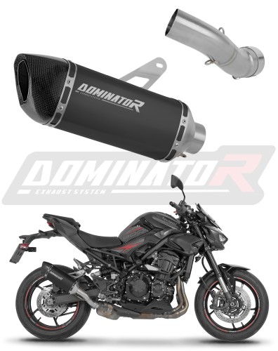 avgassystem ljuddämpare DOMINATOR HP6 svart passar till Kawasaki Z900 2025 2026