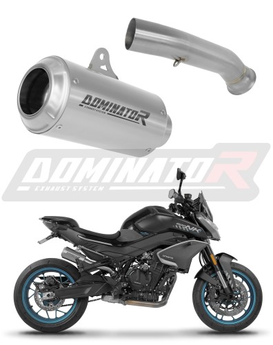avgassystem ljuddämpare DOMINATOR GPS passar till motorcykeln CF MOTO 800 NK 2023 2026