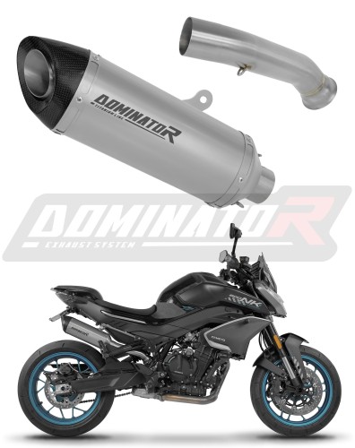 avgassystem ljuddämpare DOMINATOR titan hp8 passar till motorcykeln CF MOTO 800 NK 2023 2026