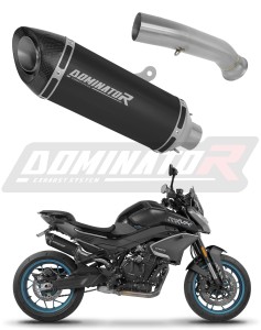 CF MOTO 800 NK 2023 - 2026 Avgas Ljuddämpare HP8 SVART + dB killer