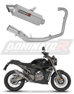 Zontes G1 Scrambler 125 2025 - 2026 Komplett avgassystem Ljuddämpare GPF + dB killer