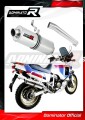 XRV 750 AFRICA TWIN RD04 EXHAUST Honda Muffler Auspuff Sportauspuff Silencer Echappement Silencieux Scarico Scarichi Escape Wydech Tłumik OVAL 1990 - 1992 Dominator 