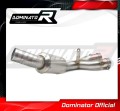 YZF R1M 1000 Exhaust Cat Eliminator Catalyst Catalytic Converter Linkpipe Decat Downpipe EX 2015 - 2017 DOMINATOR 1