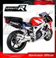 CBR 900 RR FIREBLADE SC33 EXHAUST Honda Muffler Auspuff Sportauspuff Silencer Echappement Silencieux Scarico Scarichi Escape Wydech Tłumik Carbon Tip HP1 1996 - 1999 Dominator 2