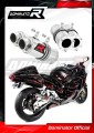 GSXR GSX 1300 R HAYABUSA EXHAUST Suzuki Muffler Auspuff Sportauspuff Silencer Echappement Silencieux Scarico Scarichi Escape Wydech Tłumik GP 1 1999 - 2007 DOMINATOR 