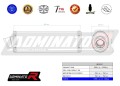 GSXR 1000 K7-K8 EXHAUST Suzuki Muffler Auspuff Sportauspuff Silencer Echappement Silencieux Scarico Scarichi Escape Wydech Tłumik OVAL 2007 - 2008 DOMINATOR  1