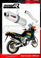XRV 750 AFRICA TWIN RD07 EXHAUST Honda Muffler Auspuff Sportauspuff Silencer Echappement Silencieux Scarico Scarichi Escape Wydech Tłumik OVAL 1993 - 1995 Dominator 