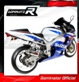 GSXR 750 K1-K5 EXHAUST Suzuki Muffler Auspuff Sportauspuff Silencer Echappement Silencieux Scarico Scarichi Escape Wydech Tłumik GP 1 2001 - 2005 DOMINATOR 2