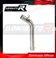 FZ6 FAZER S2 Exhaust Cat Eliminator Catalyst Catalytic Converter Linkpipe Decat Downpipe 2007 – 2010 DOMINATOR 