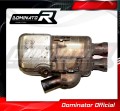 YZF R6 Exhaust Cat Eliminator Catalyst Catalytic Converter Linkpipe Decat Downpipe 2006 - 2016 DOMINATOR 6
