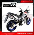 Pegaso 650 Strada Exhaust Aprilia Muffler Auspuff Sportauspuff Silencer Echappement Silencieux Scarico Scarichi Escape ROUND 2007 - 2010 Dominator 2