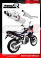 Pegaso 650 GA Exhaust Aprilia Muffler Auspuff Sportauspuff Silencer Echappement Silencieux Scarico Scarichi Escape Wydech Tłumik ROUND 1992 - 1996 Dominator 