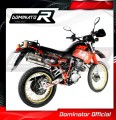 XT 600 2KF 2NF EXHAUST Yamaha Muffler Auspuff Sportauspuff Silencer Echappement Silencieux Scarico Scarichi Escape Wydech Tłumik OVAL 1987 - 1989 DOMINATOR 2