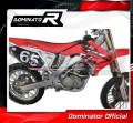 CRF 250 R Exhaust Header Head pipe Linkpipe Downpipe Kolano with PowerBomb 2004 - 2005 DOMINATOR 1