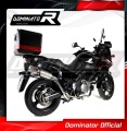 DL 650 V-STROM EXHAUST Suzuki Muffler Auspuff Sportauspuff Silencer Echappement Silencieux Scarico Scarichi Escape Wydech Tłumik Carbon Tip HP1 2007 - 2014 Dominator 2